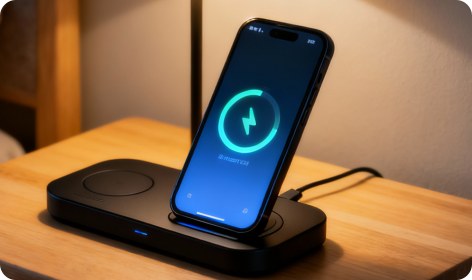 Wireless Charger With Stand