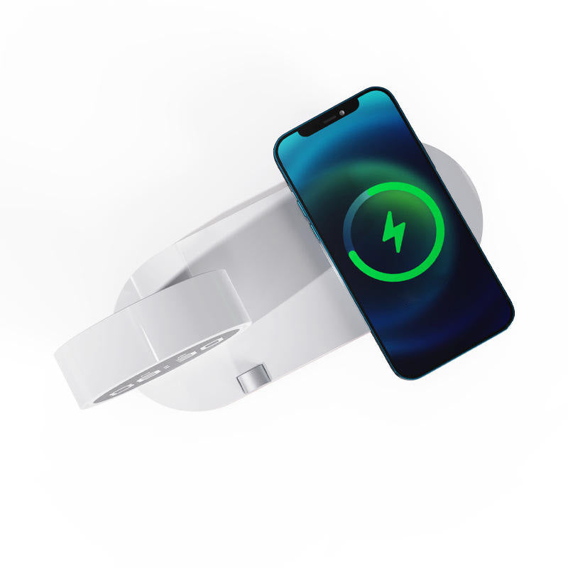Clock alarm multi-function wireless charger