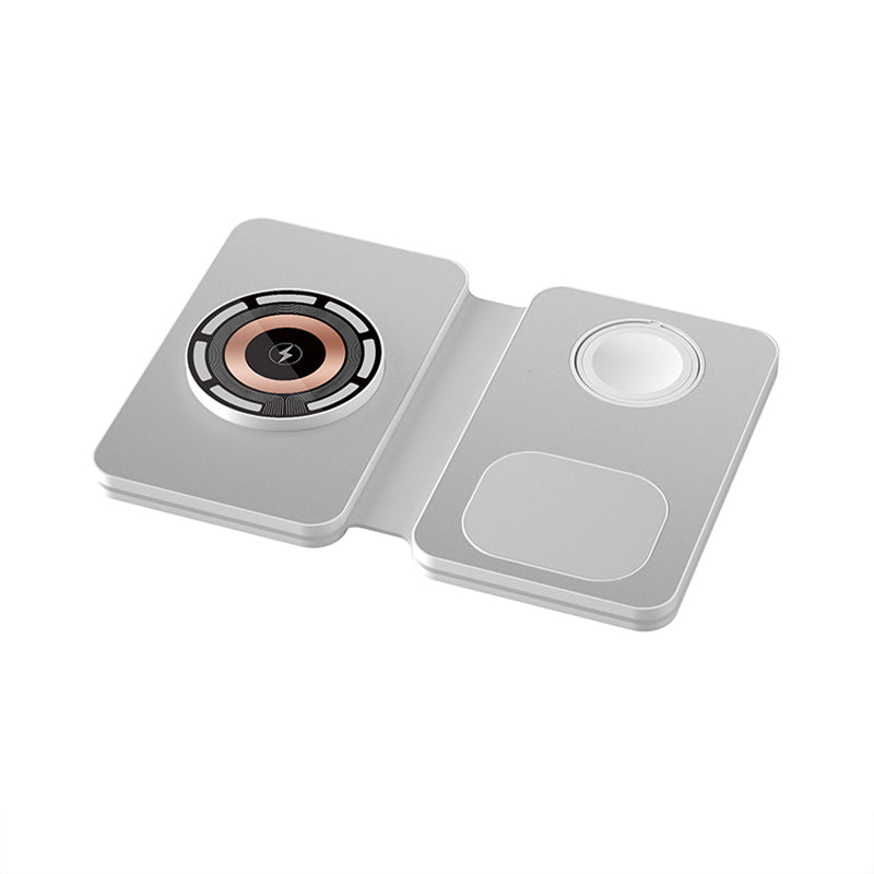 Smart foldable multifunctional wireless charger