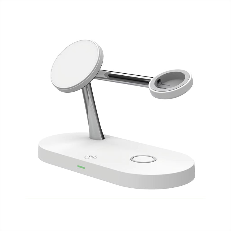 Smart multifunctional wireless charger with night light