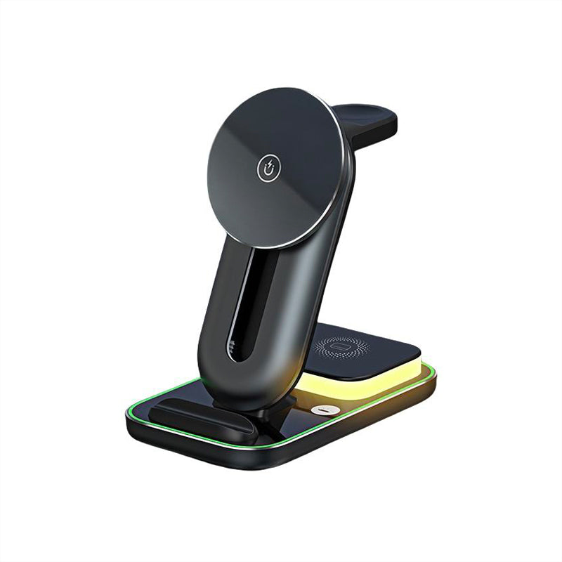 Fast charging vertical multifunctional wireless charger