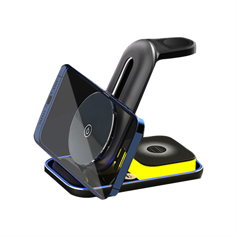 Fast charging vertical multifunctional wireless charger