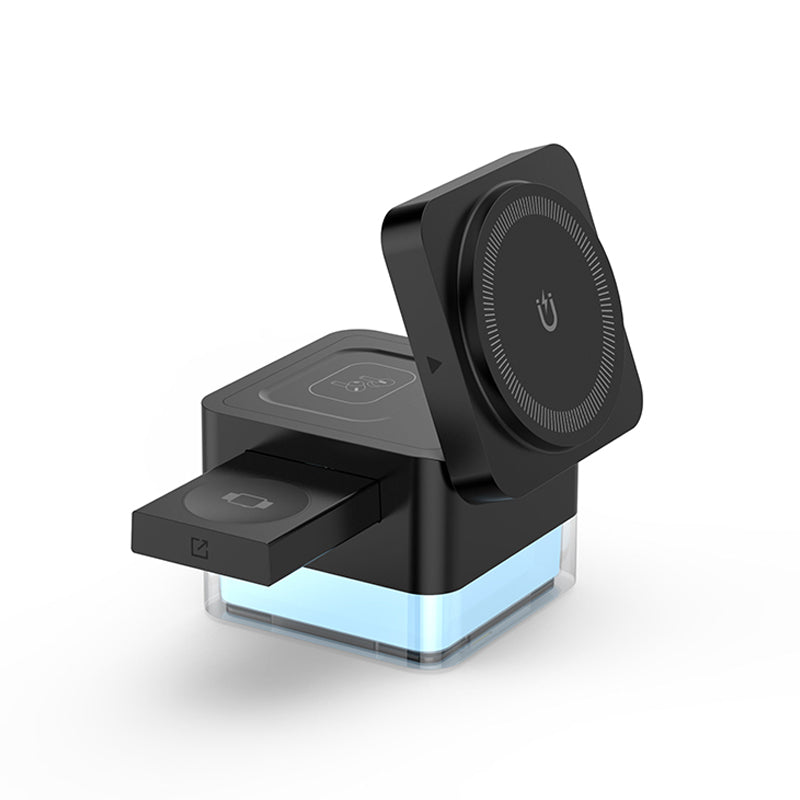 Magic cube magnetic multifunctional wireless charger
