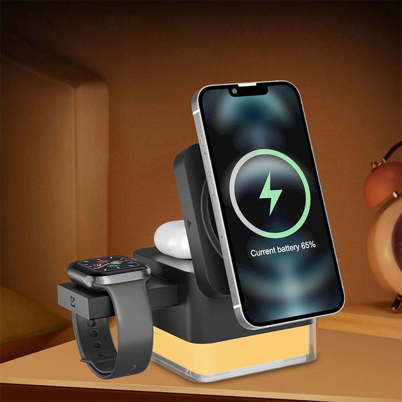 Magic cube magnetic multifunctional wireless charger