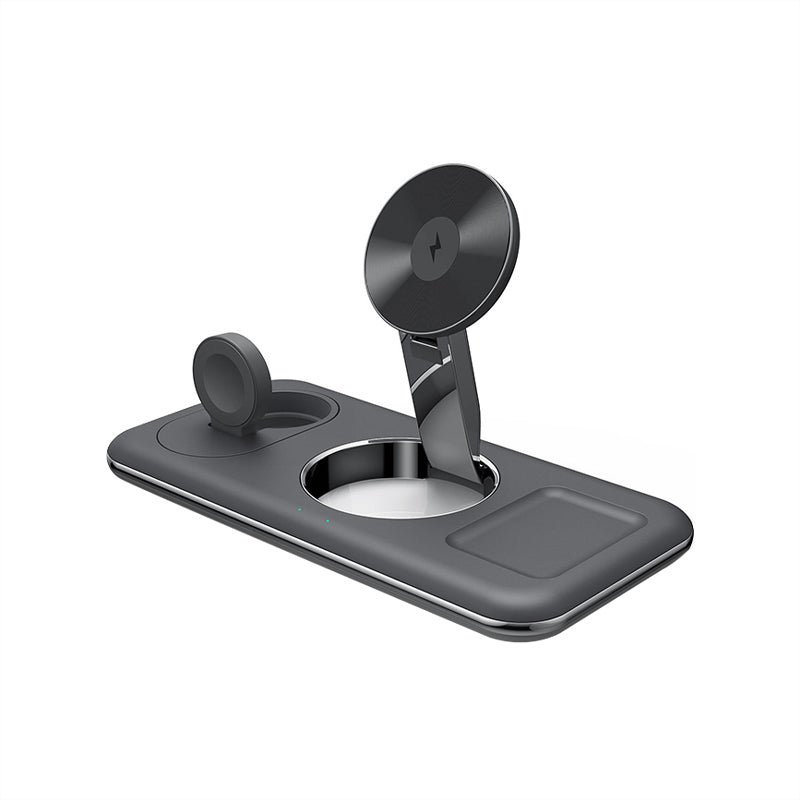 Foldable 3 in 1 multifunctional wireless charger