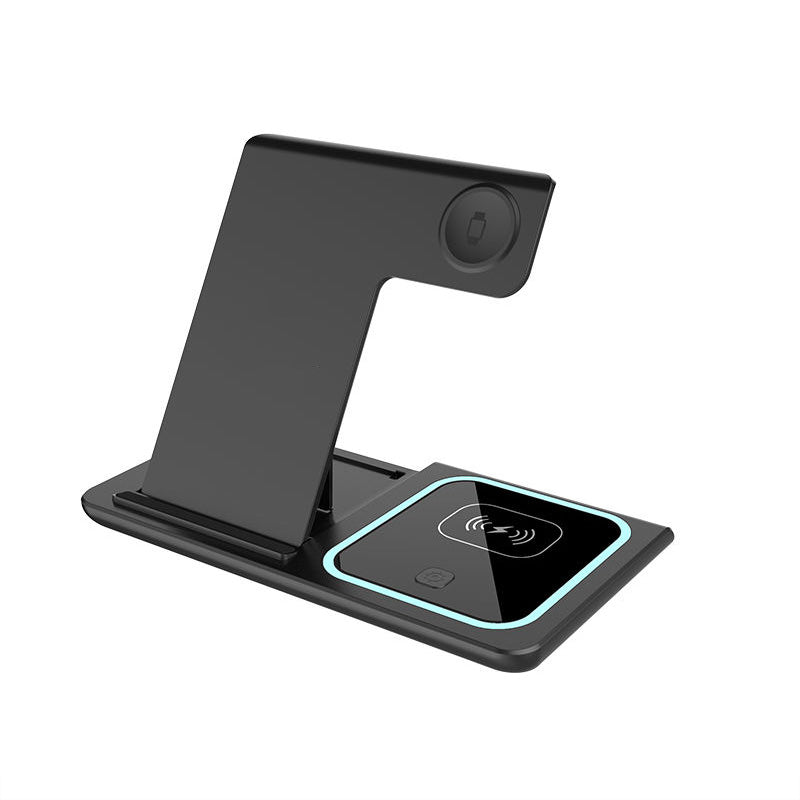 3 in 1 foldable multifunctional wireless charger