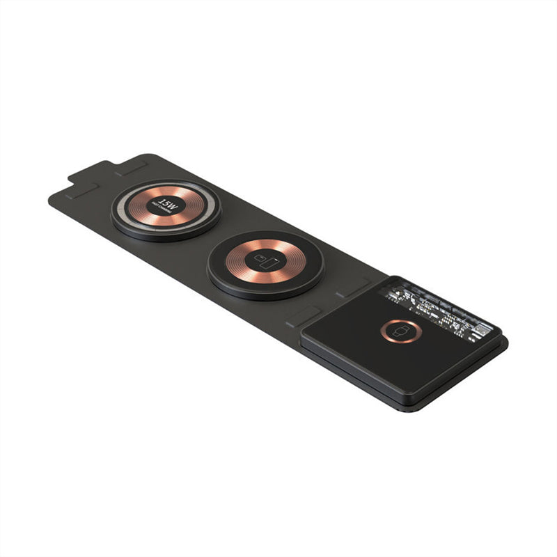 Ultra-thin portable foldable multifunctional wireless charger