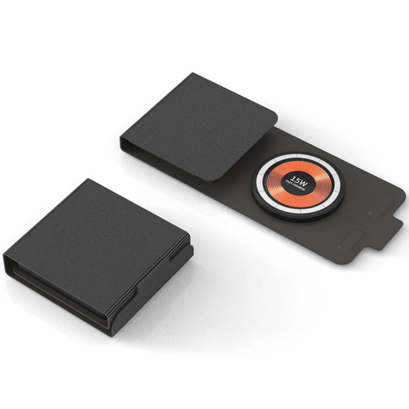 Ultra-thin portable foldable multifunctional wireless charger