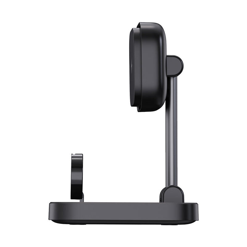 Black foldable magnetic multifunctional wireless charger