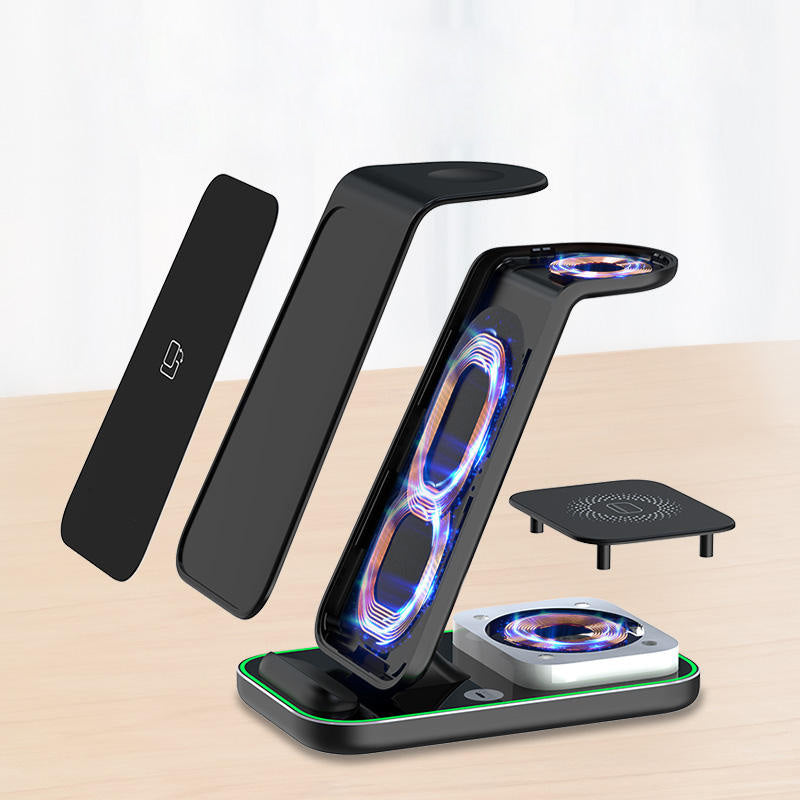 3-in-1 magnetic multifunctional wireless charger