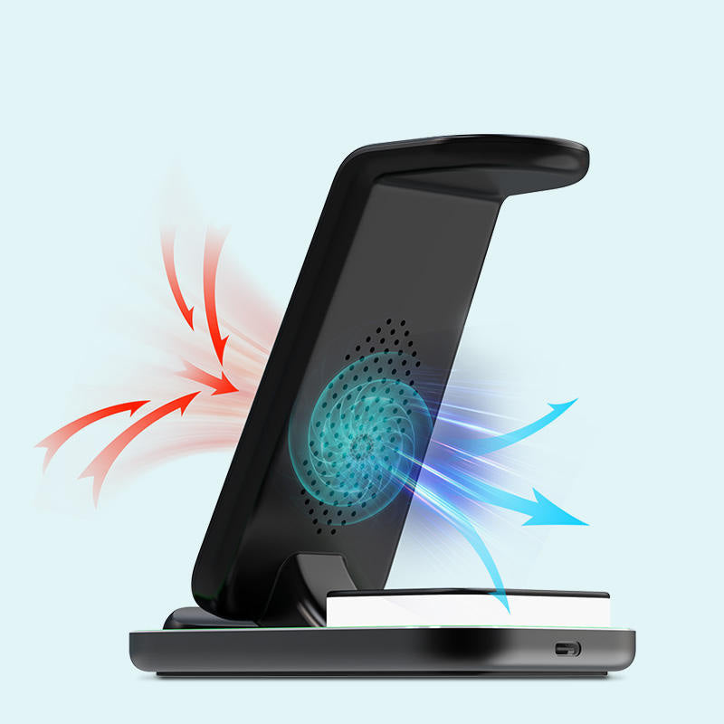 3-in-1 magnetic multifunctional wireless charger