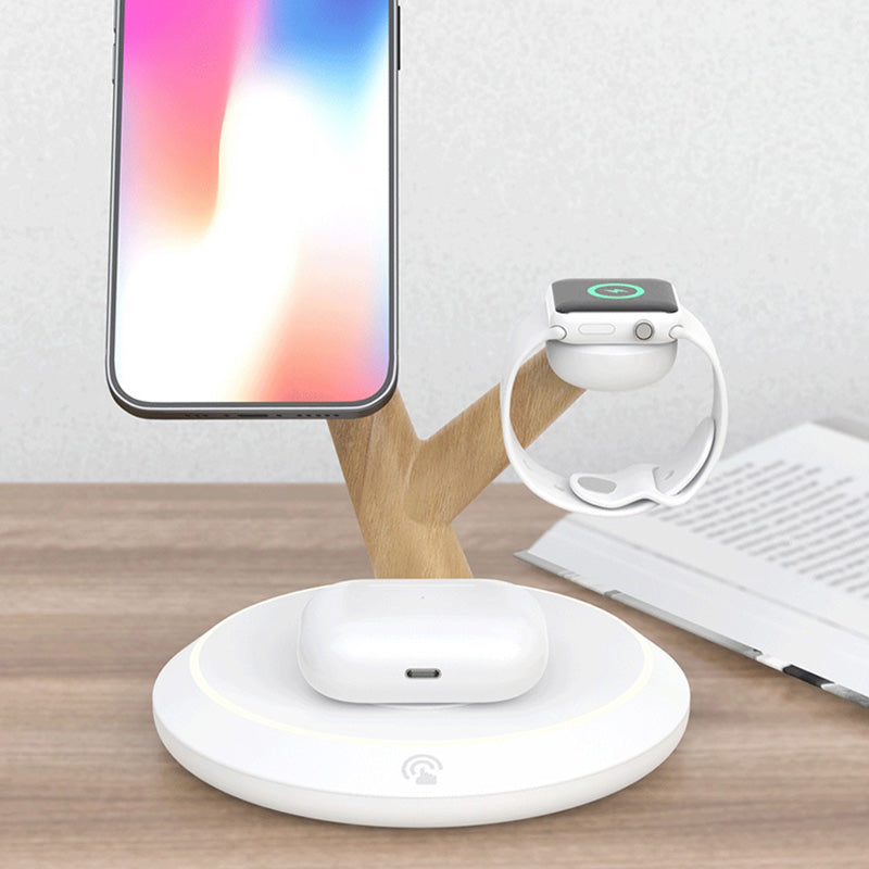 Branch shape multifunctional wireless charger