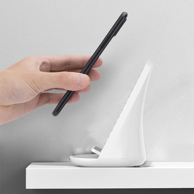 Vertical desktop multi-function wireless charger