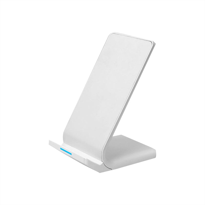 Vertical foldable wireless charger with stand
