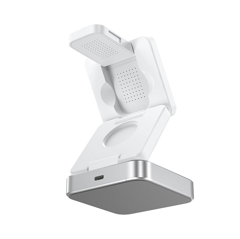 Smart 3 in 1 magnetic wireless charger with stand