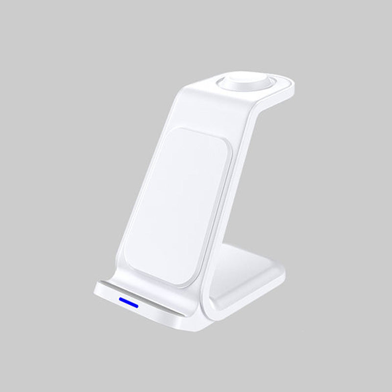 Vertical 3 in 1 magnetic wireless charger with stand
