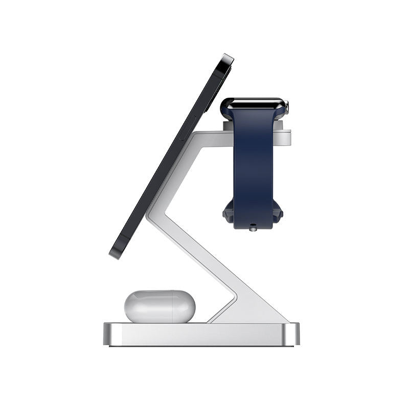 Simple desktop wireless charger with stand