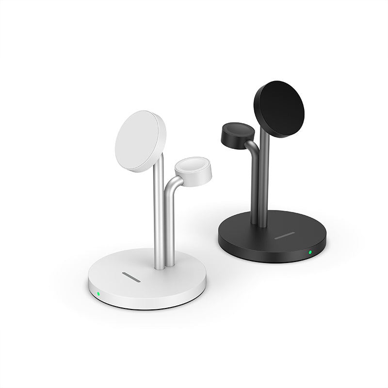 Fast charging 3 in 1 wireless charger with stand