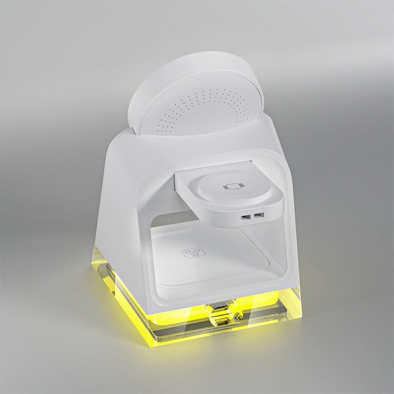 Desktop 3 in 1 wireless charger with stand