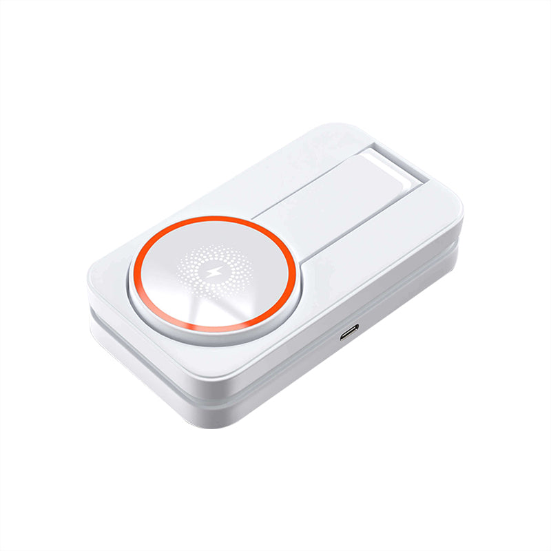 Foldable 15w magnetic wireless charger with stand