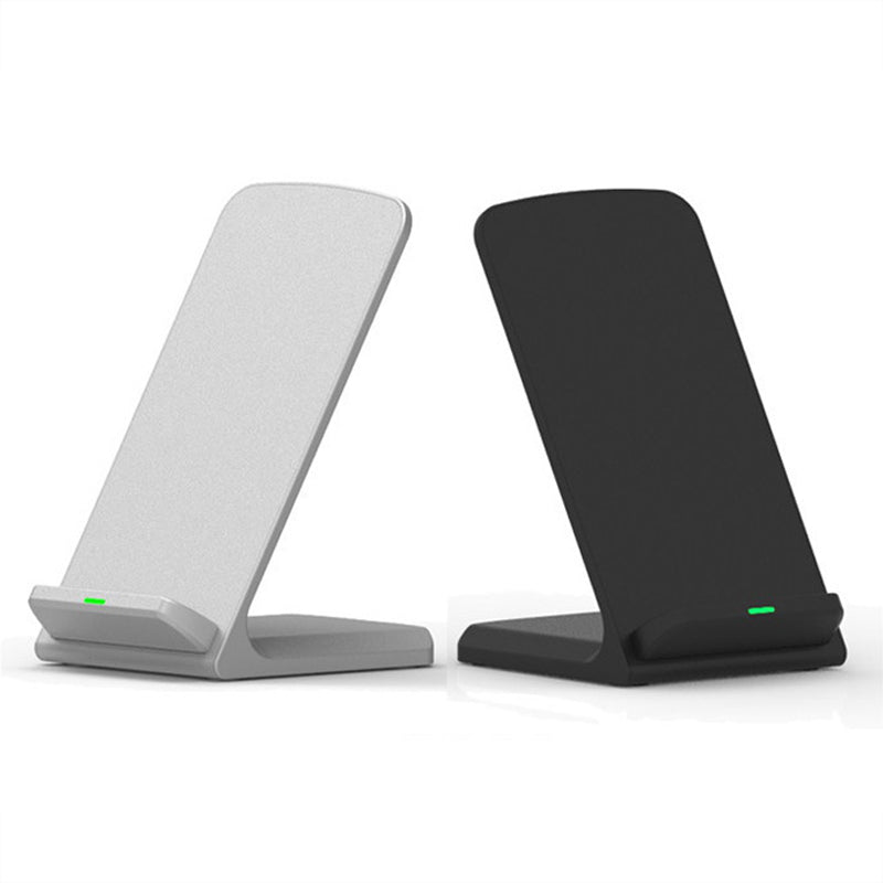 Vertical dual-line circulation wireless charger with stand