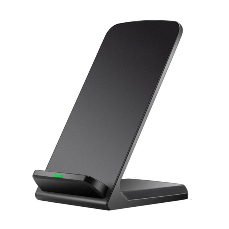 Vertical dual-line circulation wireless charger with stand