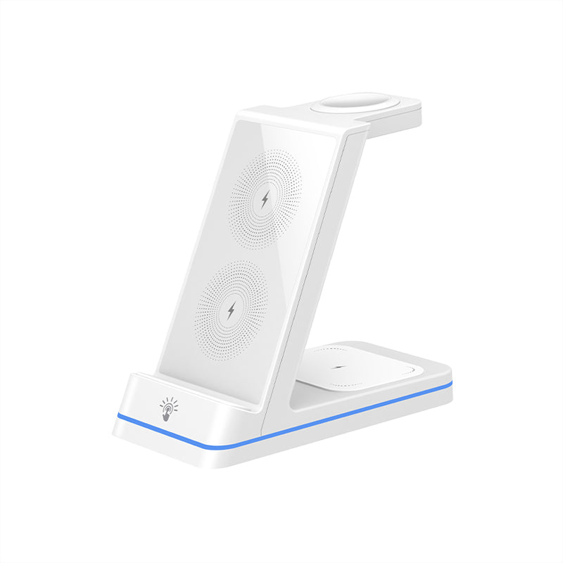 High efficiency heat dissipation wireless charger with stand
