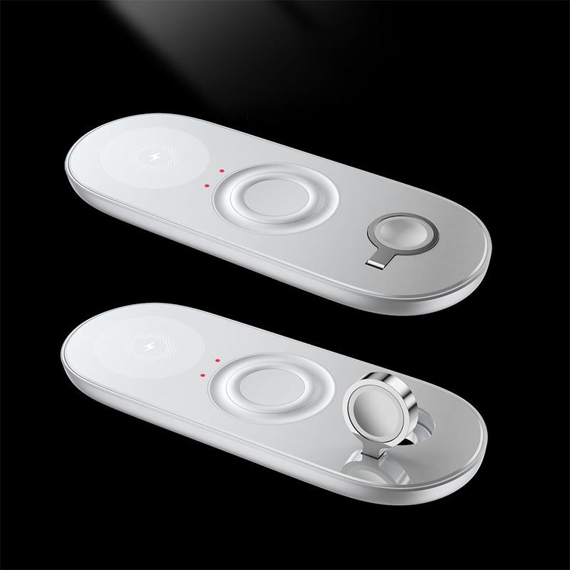 3 in 1 fast charging wireless charger with stand