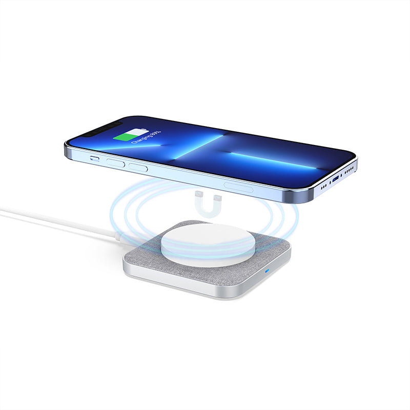 Rectangular 15w wireless portable charger