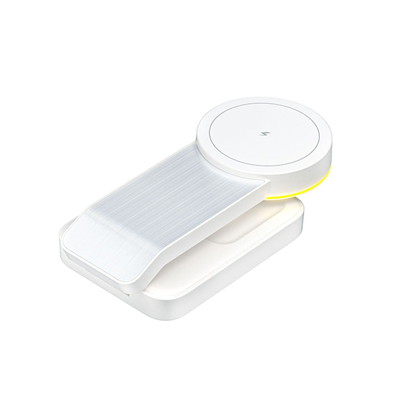 3 in 1 foldable magnetic portable charger