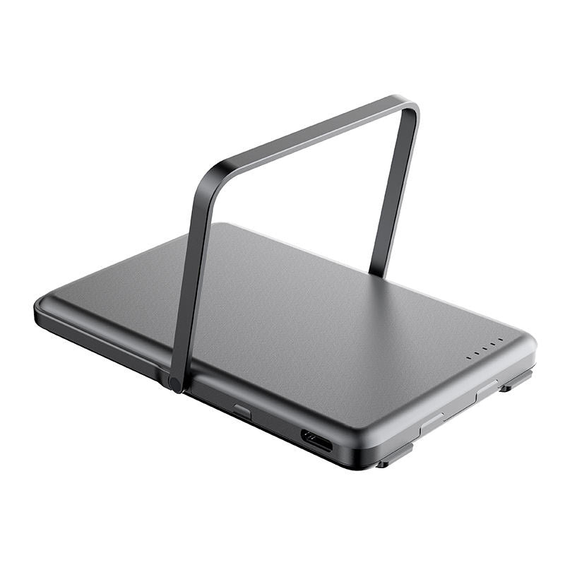 Aluminum alloy ultra-thin magnetic portable charger