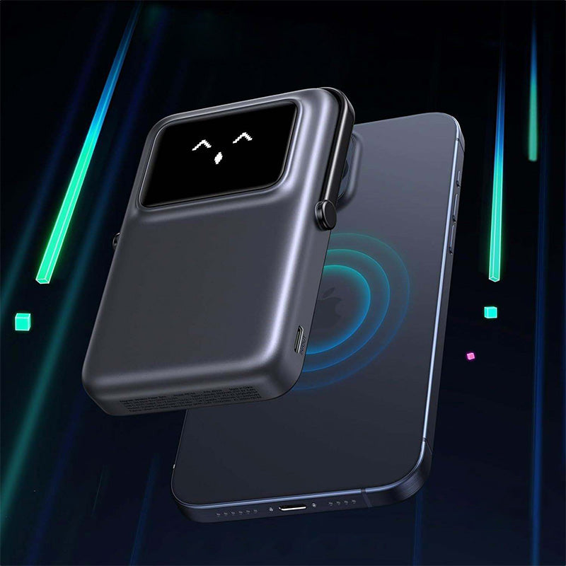 Cool robot design large capacity portable charger