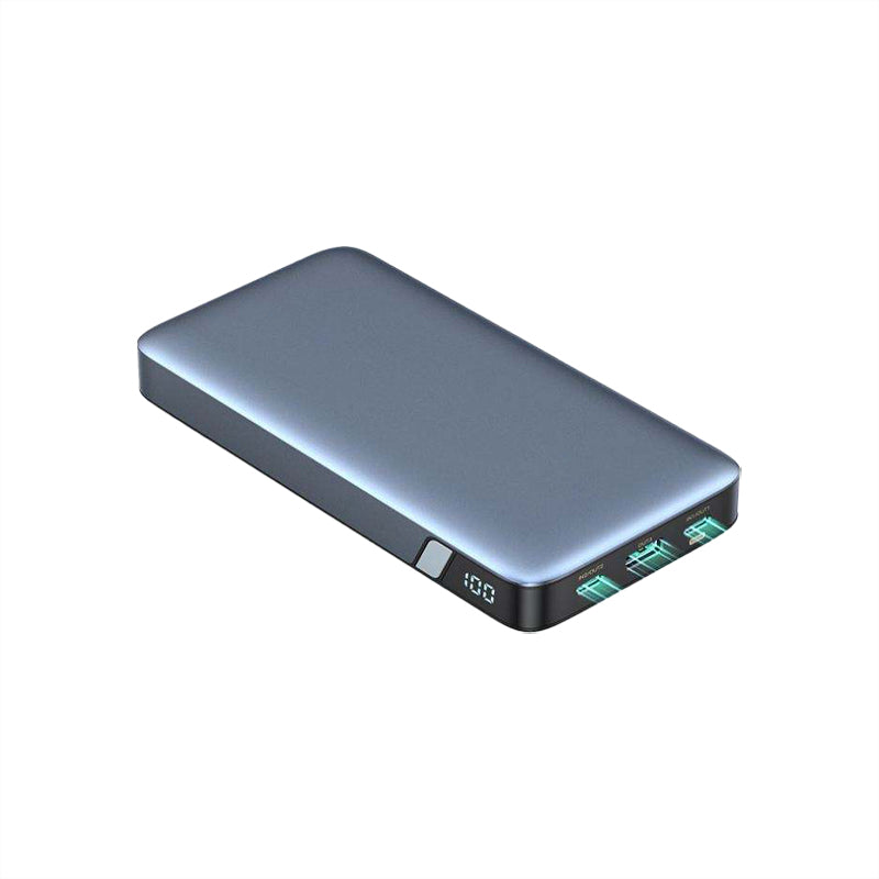 Gray two-way fast charging large capacity portable charger
