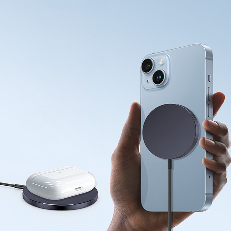 Fast charging magnetic wireless portable charger