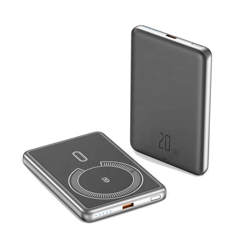 Thin wireless magnetic portable charger