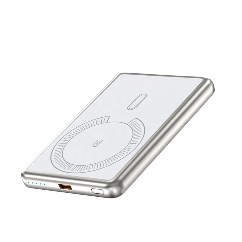 Thin wireless magnetic portable charger