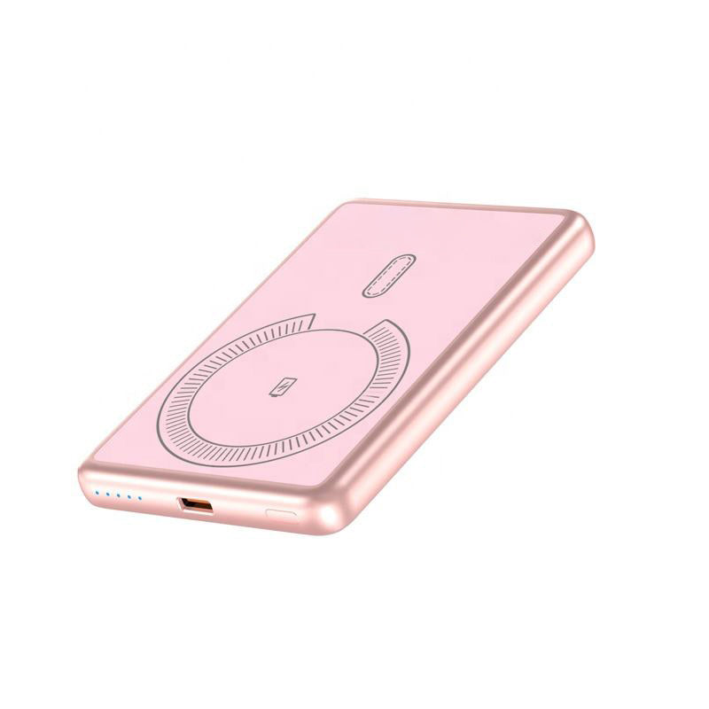 Thin wireless magnetic portable charger