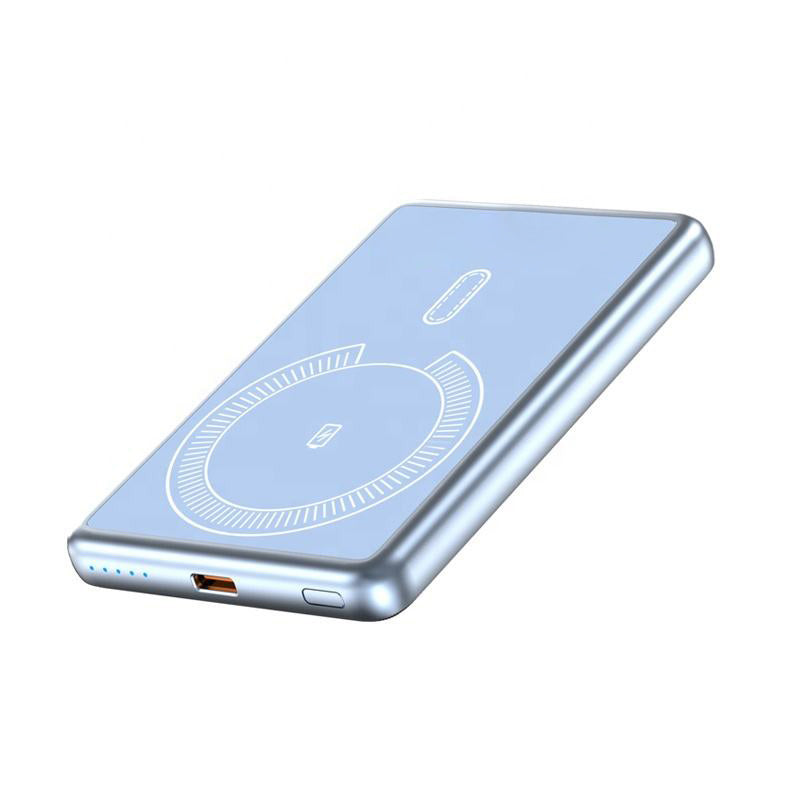 Thin wireless magnetic portable charger