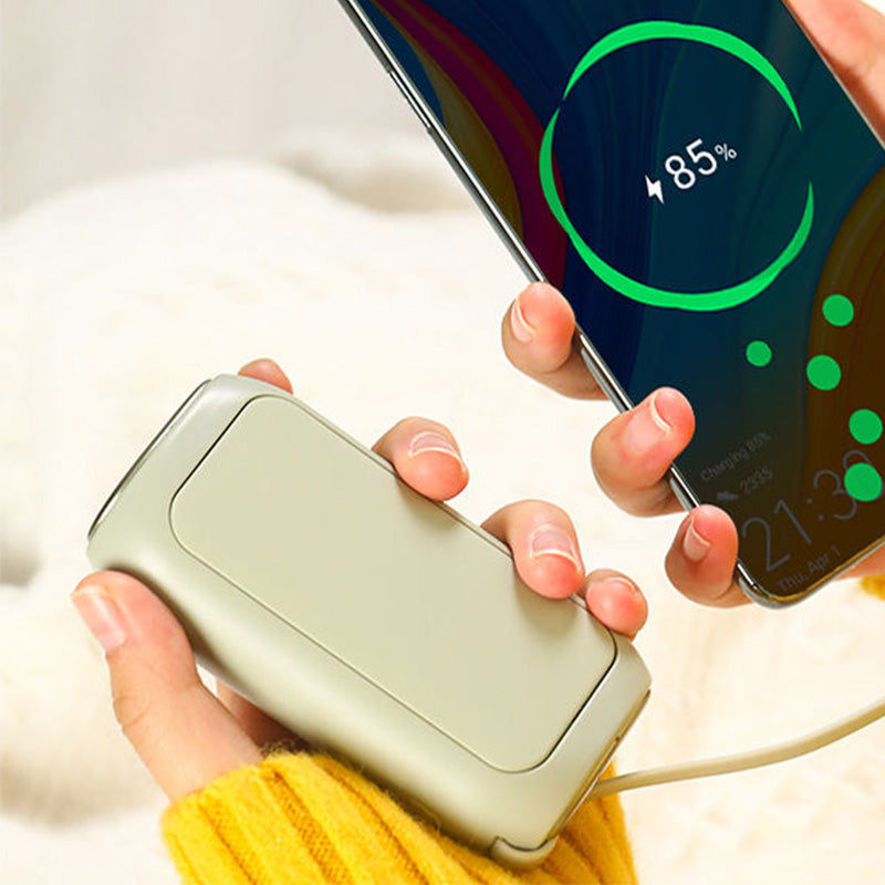 Portable hand warmer quick charge charger