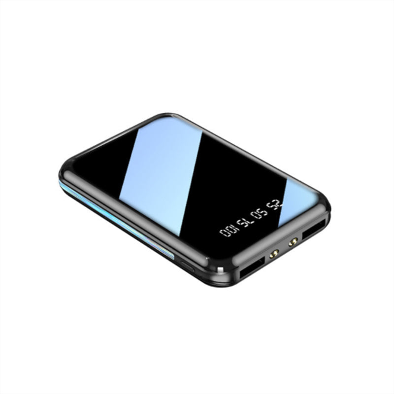 Mirror screen large capacity mini portable charger