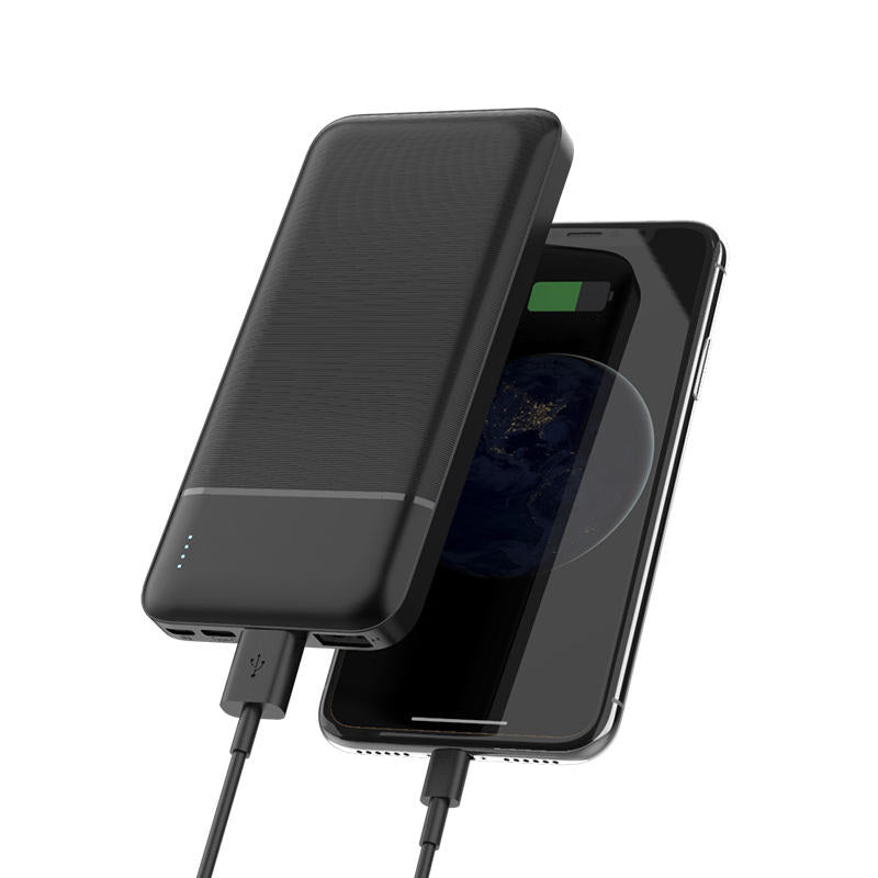 Simple 10000 mAh thin and light portable charger