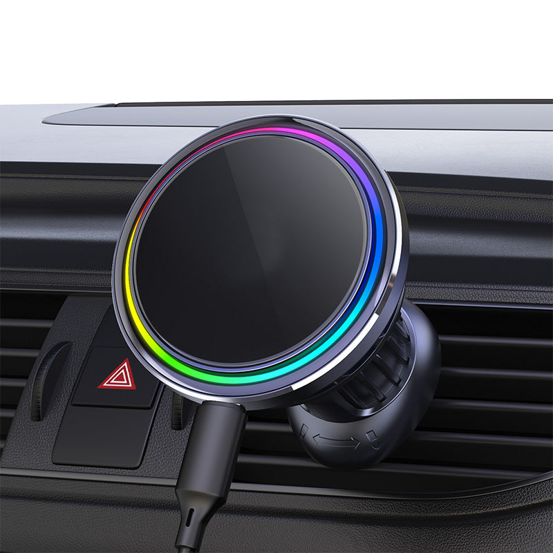 Semiconductor refrigeration magnetic car charger