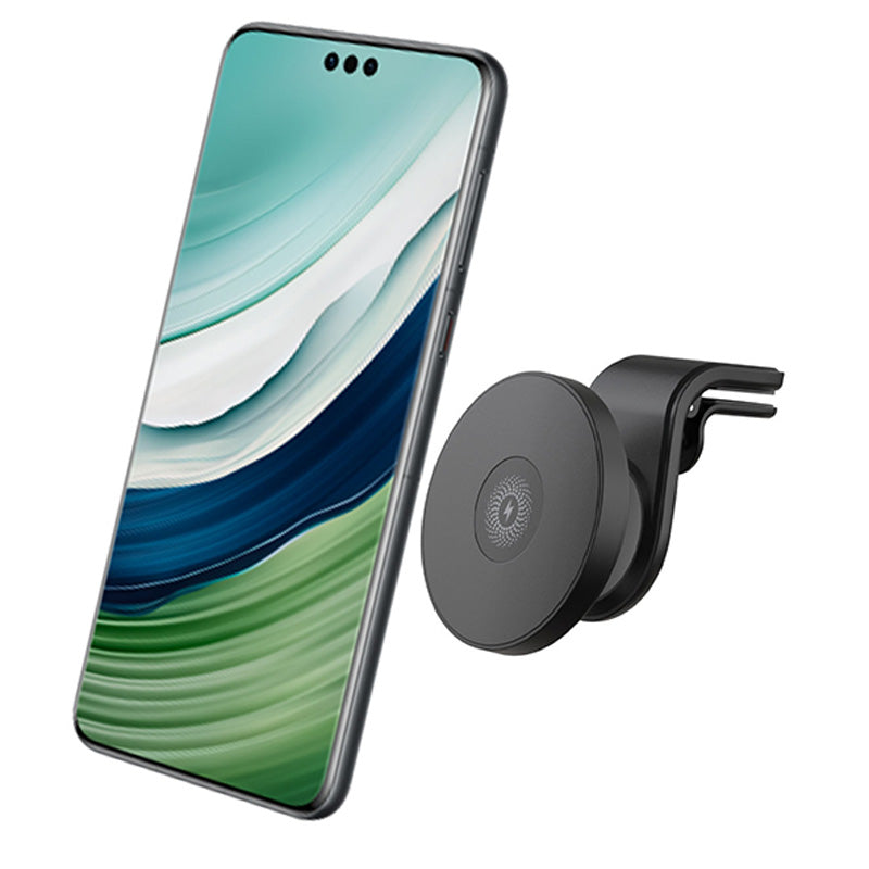 Air outlet mobile phone holder magnetic wireless car charger