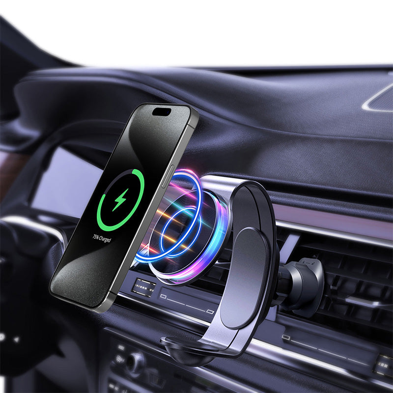 2 In 1 magnetic wireless fast car charger