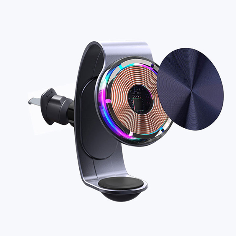 2 In 1 magnetic wireless fast car charger