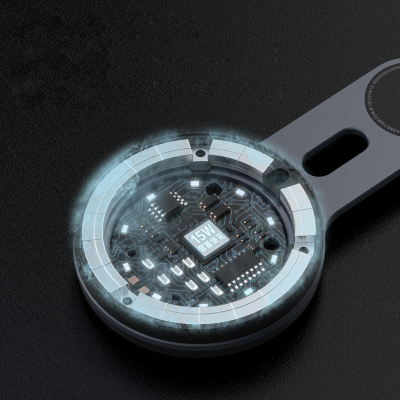 360 degree rotating magnetic wireless car charger