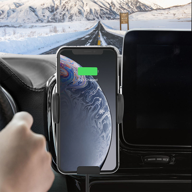 High quality automatic clamping car charger