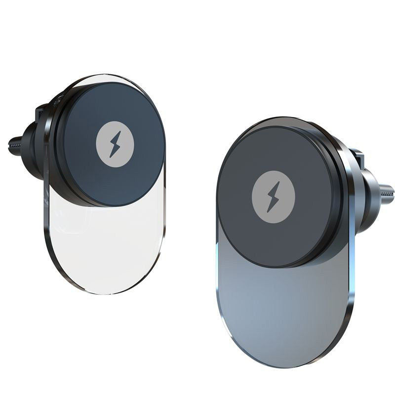 Magnetic wireless multi-protection car charger