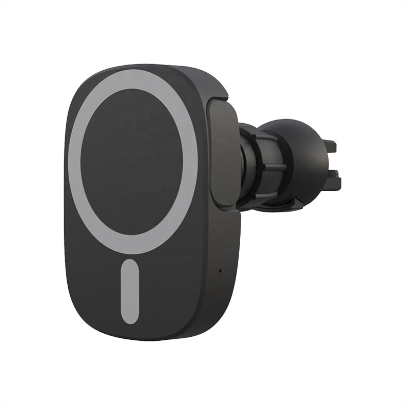 Magnetic fast wireless air vent car charger