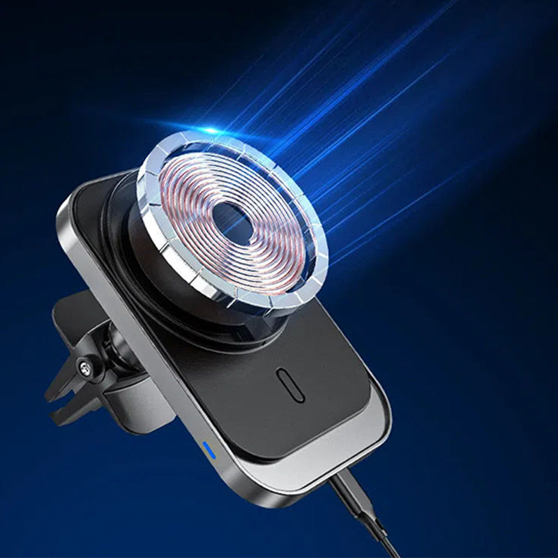 Sturdy and stable strong air vent clamp car charger